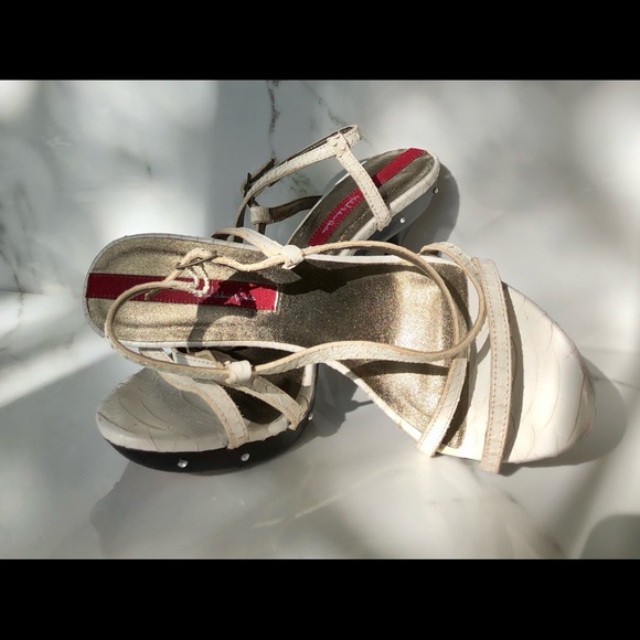 Faux diamond studded Michael Antonio heels. - Picture 4 of 4